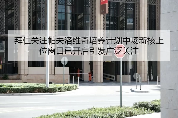 拜仁关注帕夫洛维奇培养计划中场新核上位窗口已开启引发广泛关注